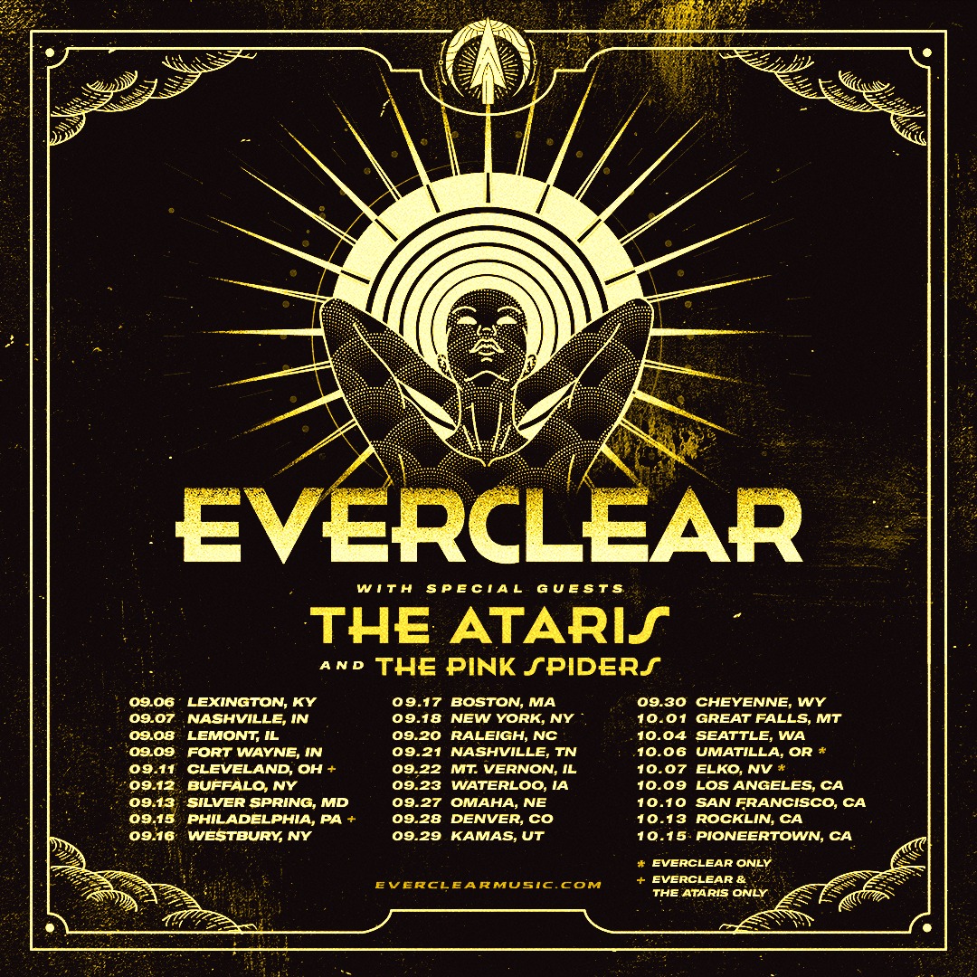 Everclear 2026 concert poster